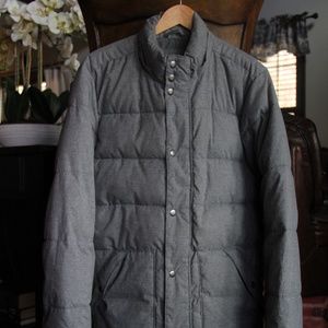 Old Navy Medium Grey Puffer Coat